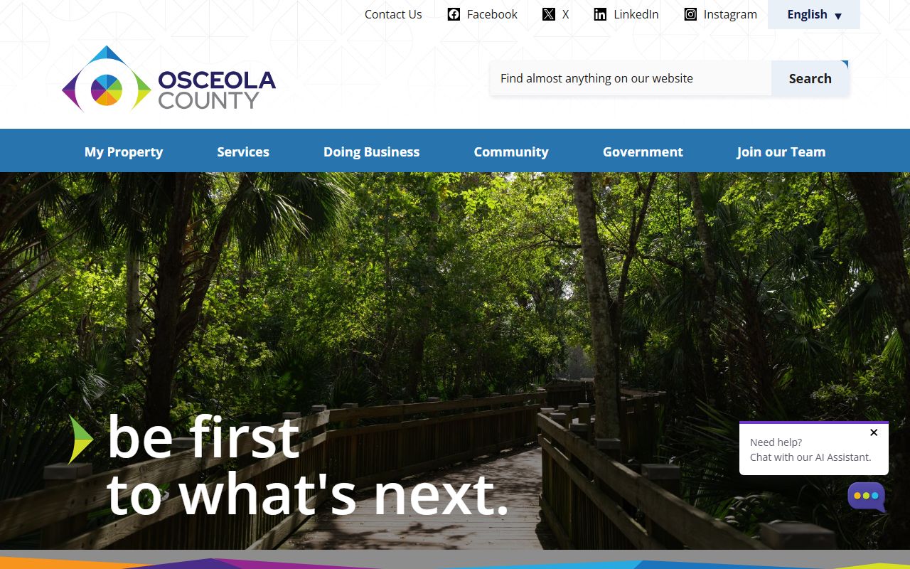 Osceola County Michigan county website